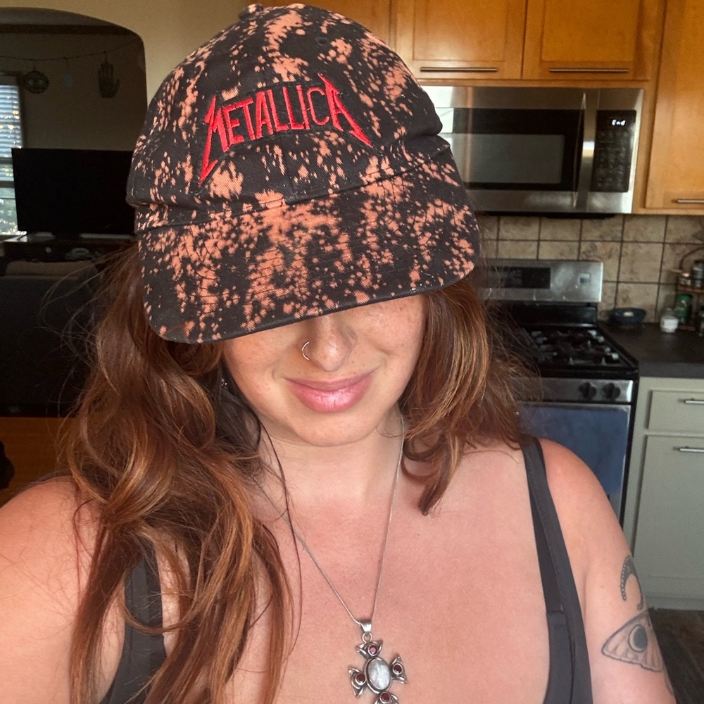 Black and Orange Women's Hat
